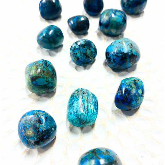 Azurite Crystal Tumble ~ Boosts Intuition & Divine Guidance