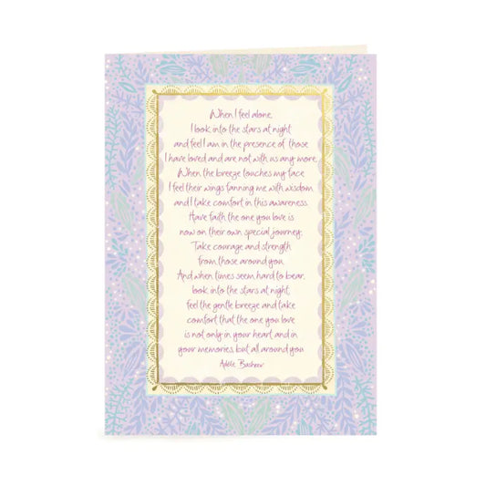 Bereavement Greeting Card greeting cards