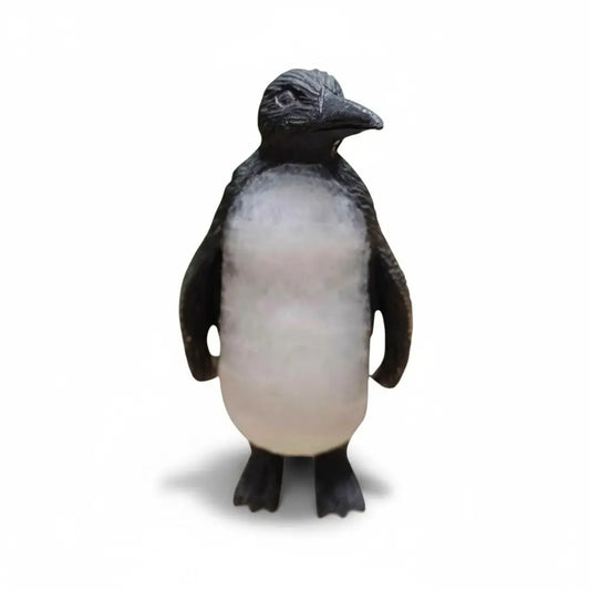 Black and White Calcite Penguin crystal penguin