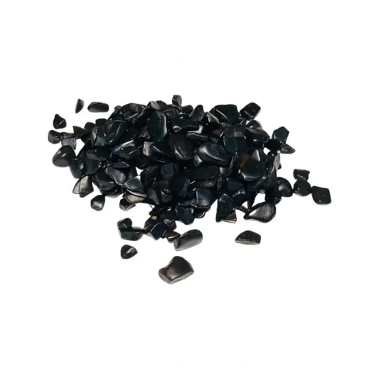 Black Tourmaline Crystal Chips ~ Shield/Protect 125gms