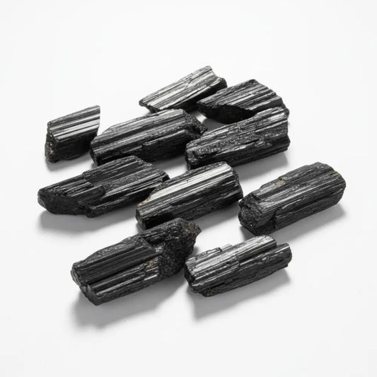 Black Tourmaline Rough Rod ~ Shield/Protection Medium Crystal rough