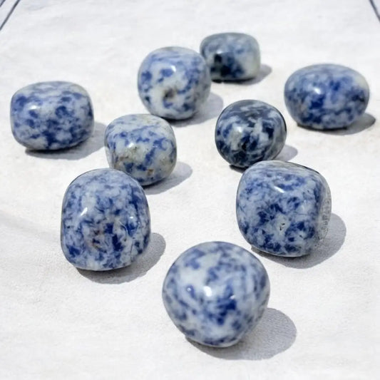 Blue Spot Jasper Crystal Tumble ~ Tranquility & Balance Crystal tumble