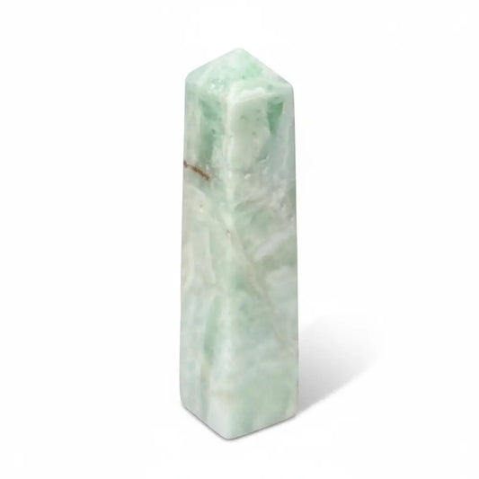 Caribbean Calcite Obelisk 9cm Crystal obelisk