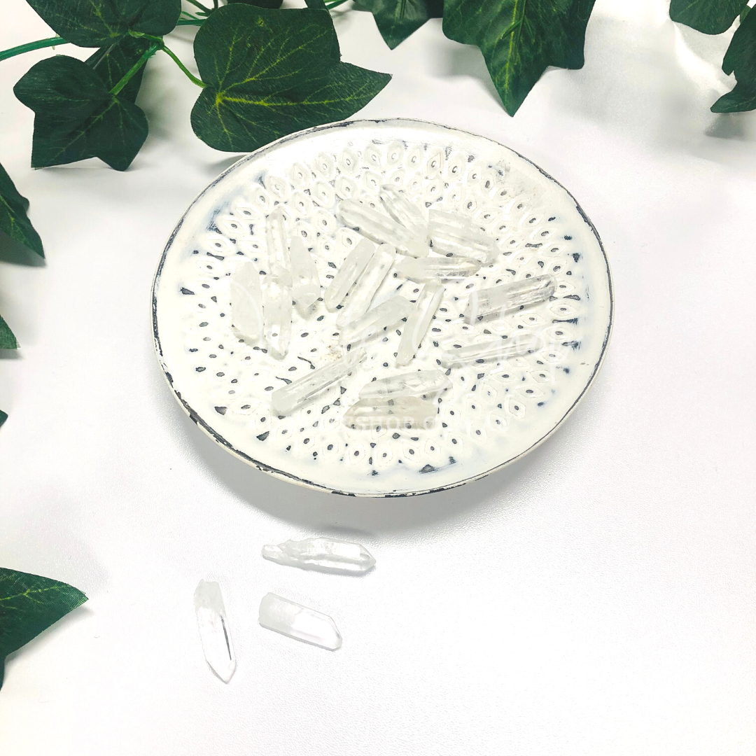 Clear Quartz Gridding Points / Grid Point