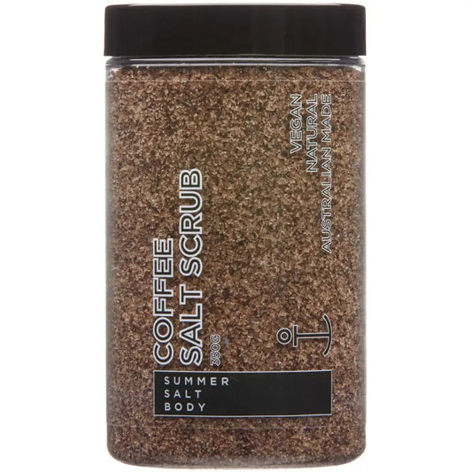 COFFEE SALT SCRUB - 350G TUB Bath & Body