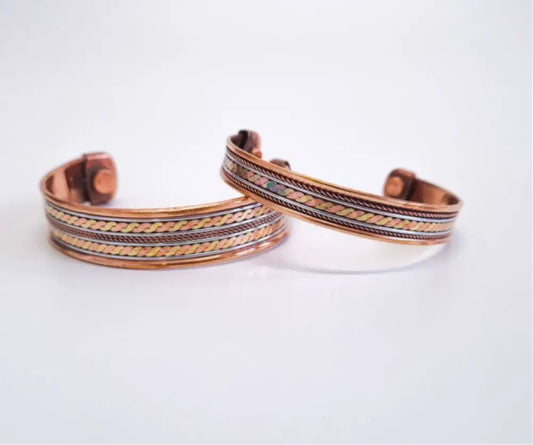 COPPER MAGNETIC BRACELET Thick bell