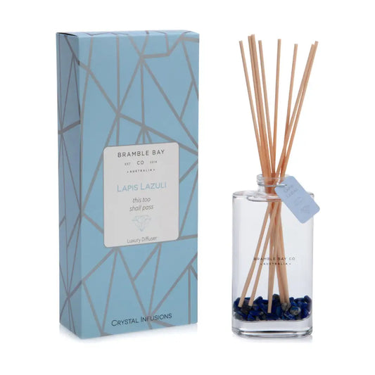 Crystal Diffusers Lapis Lazuli - Rose Jasmine and Sweet Orange Diffusers