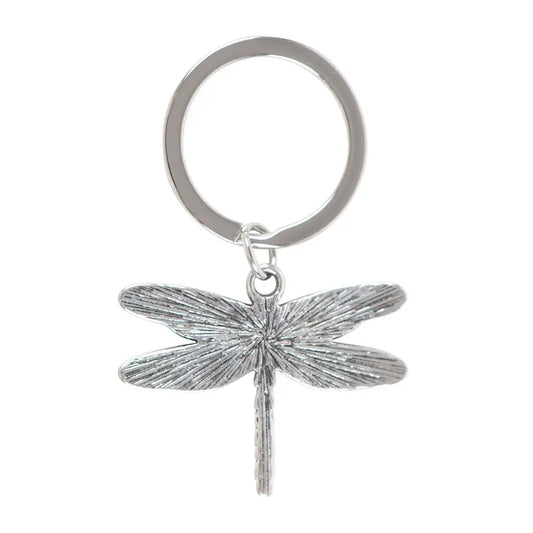 Dragonfly Metal Keyring