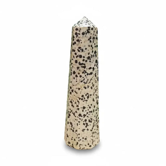 Dalmation Jasper Tower crystal tower