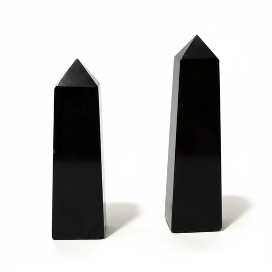 Black Obsidian Obelisks