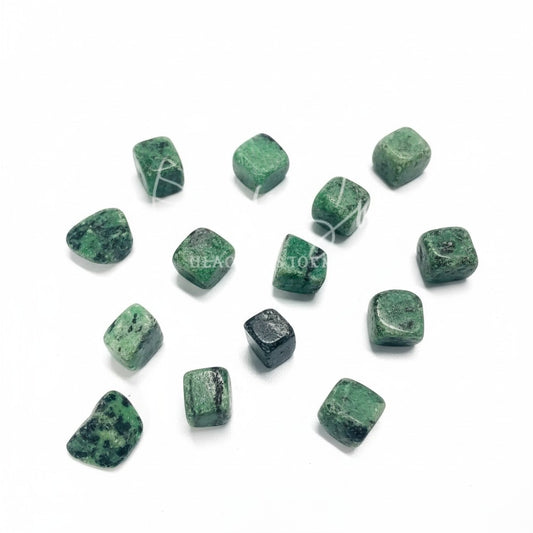 Ruby Zoisite Semi Tumbled Crystals ~ Boosts Artistic Expression & Mental Clarity
