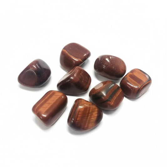 Red Tiger Eye Tumbles ~ Boosts Passion & Motivation