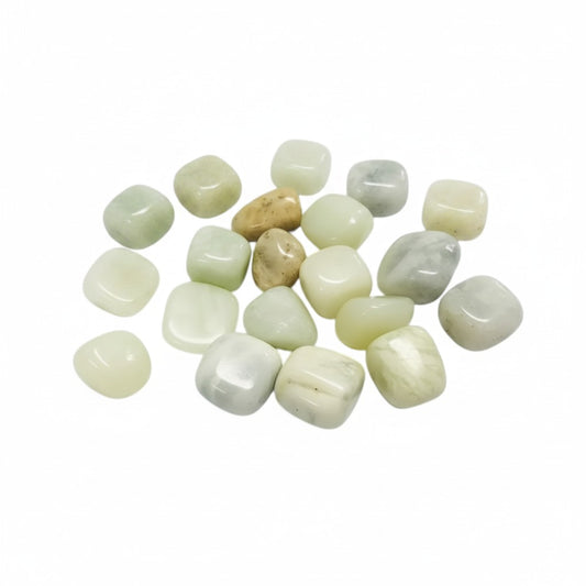 Pistachio Calcite Tumble ~ Heals Heart Energy & Heals Blockages