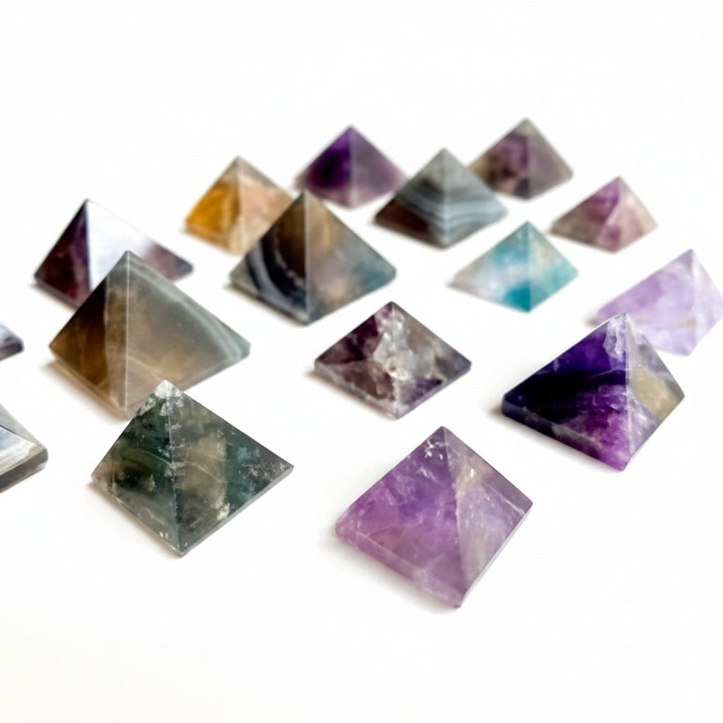 Fluorite Pyramid Mini