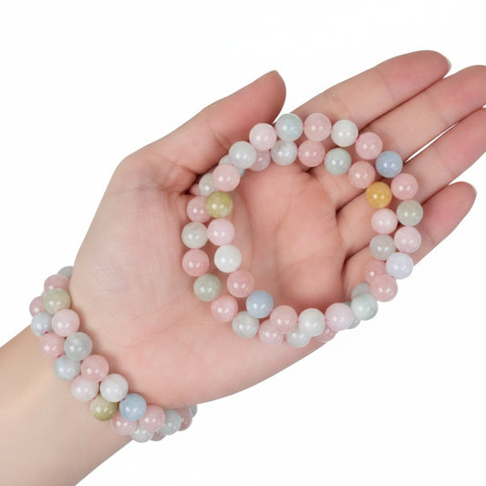 Mixed Beryl Bead Bracelet