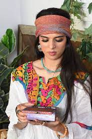 Bohemian Cotton Handmade Festival Headband