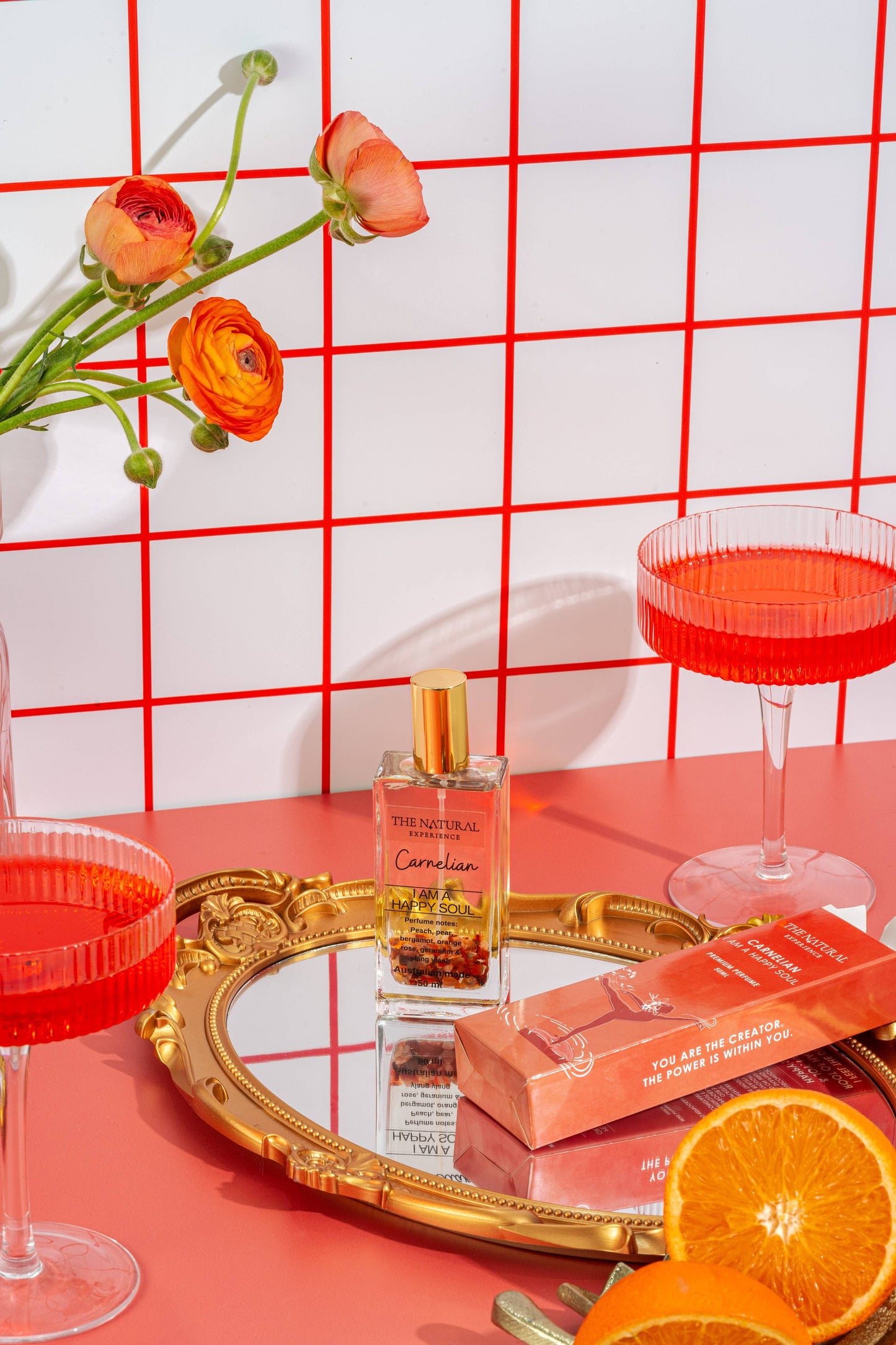Carnelian – I am a Happy Soul – Perfume for Happiness and Self-Esteem.: 30mL