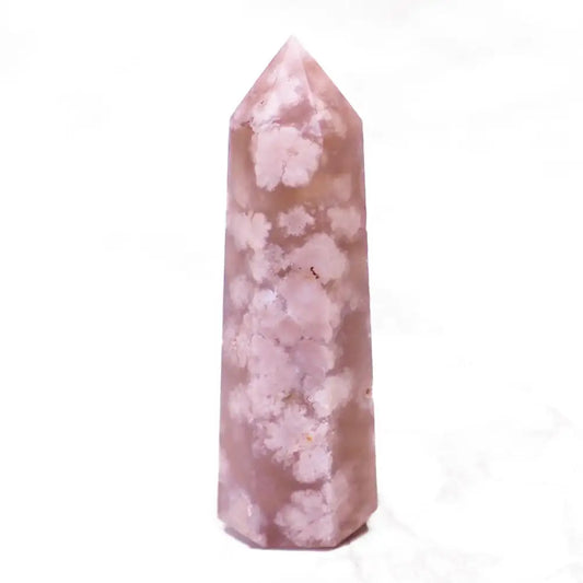 Flower Agate Generator Point crystal point