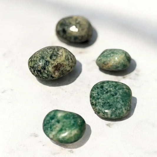 Fuchsite Tumble Crystal ~ Healer & Nurturer Stone Medium Crystal tumble