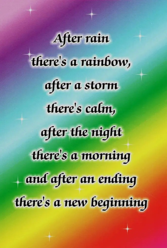 Greeting Cards RAINBOW AFFIRMATION greeting cards
