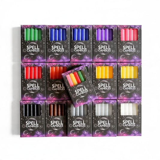 Magic Spell Candles (Pack of 12) 10cm Bulk