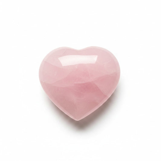 Rose Quartz Crystal Hearts