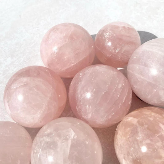 Rose Quartz Crystal Sphere