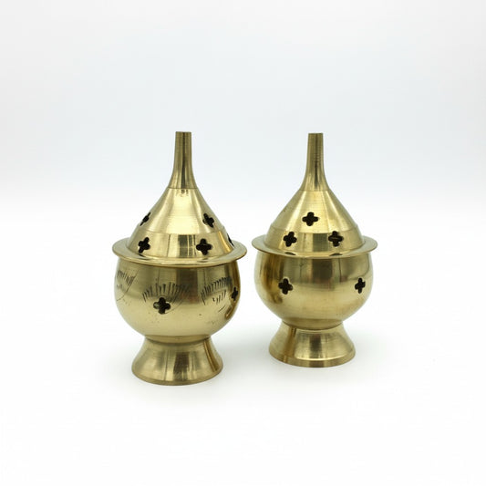 Brass Incense Cone Holders