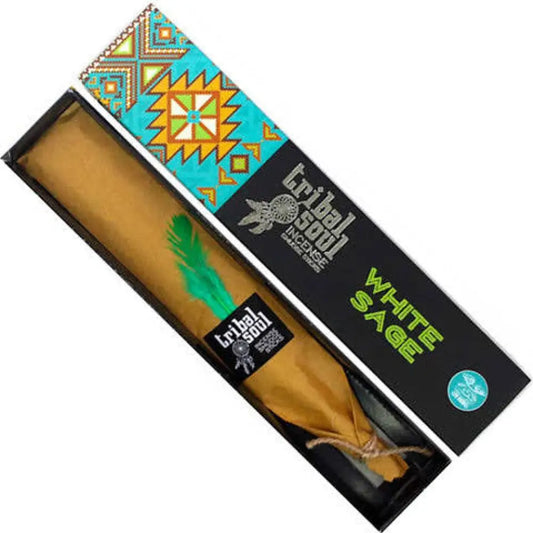 INCENSE TRIBAL SOUL WHITE SAGE 15gsm incense sticks
