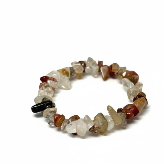 Indian Agate Chip Bracelet