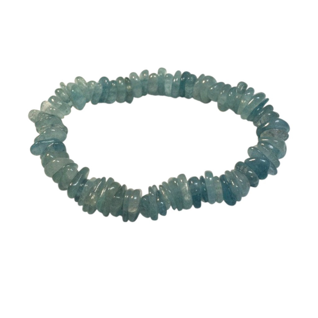 Aquamarine Tumble Bracelet