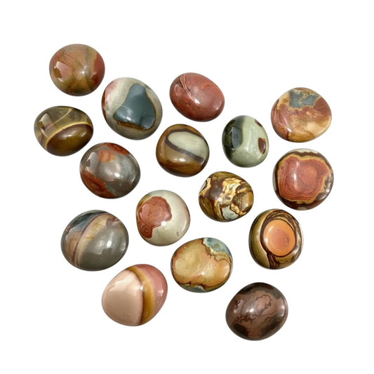 Polychrome Jasper Tumble Crystals ~ Grounding & Tranquility