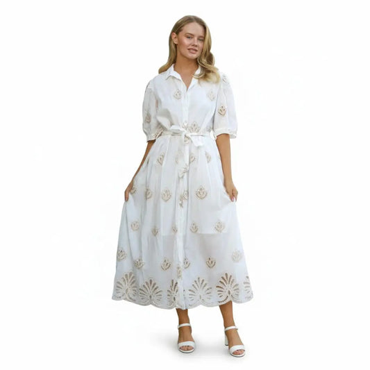 Lana White Boho Dress Dresses