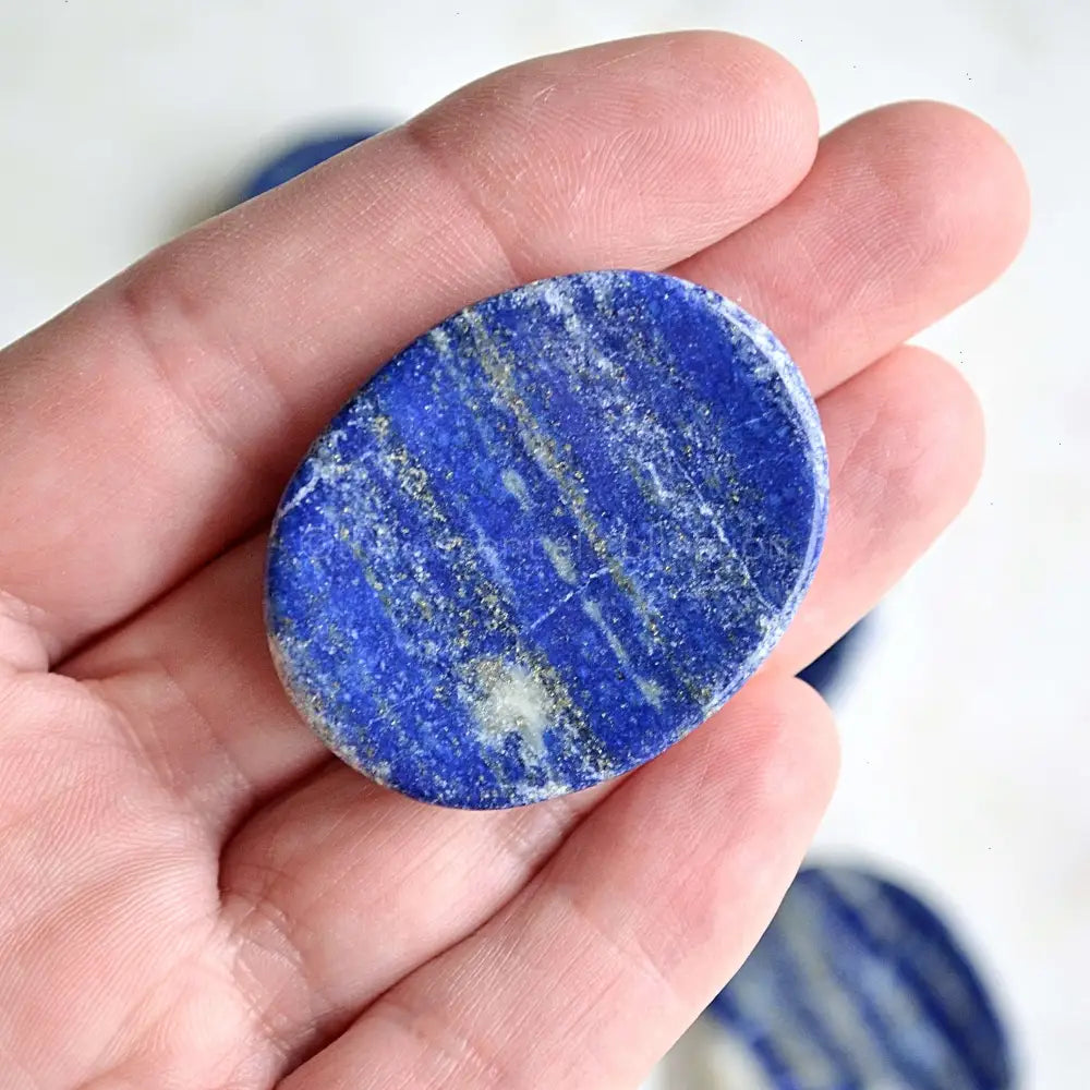 Lapis Lazuli Crystal Worry Stones