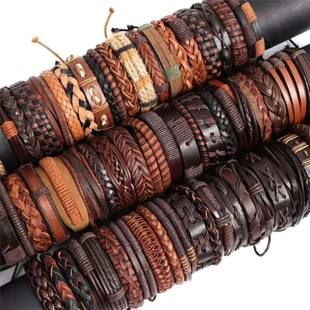 Leather Wrist Bands leather wrist band