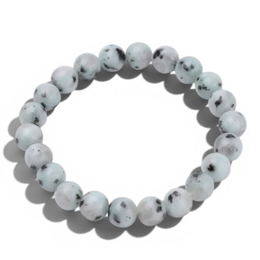 Kiwi Jasper Bead Bracelets
