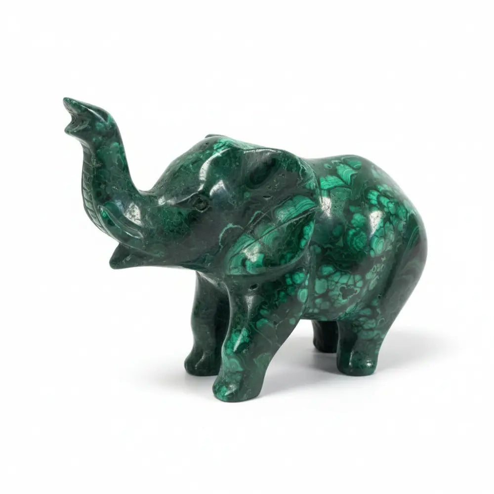 Malachite Crystal Elephant malachite