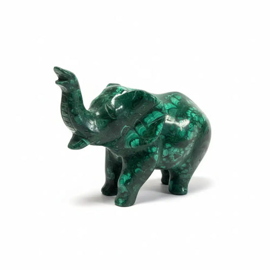 Malachite Crystal Elephant malachite