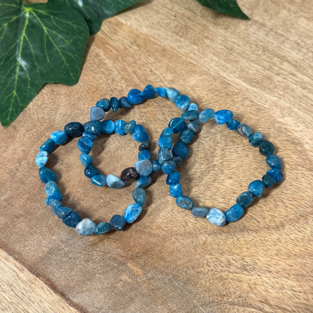 Apatite Nugget Bracelet