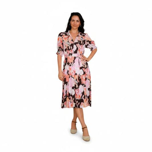 Mary 1/2 Sleeve Midi Dress Dresses