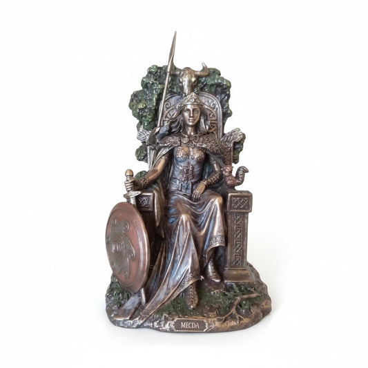 MEDB Brass Statue (Celtic Goddess of Connacht)