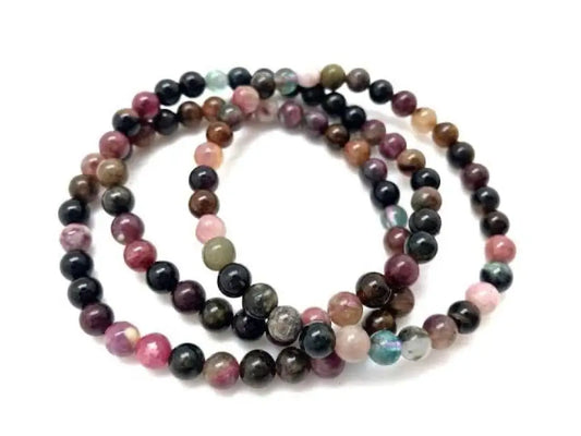 Mixed Tourmaline Bead Bracelet Bracelet