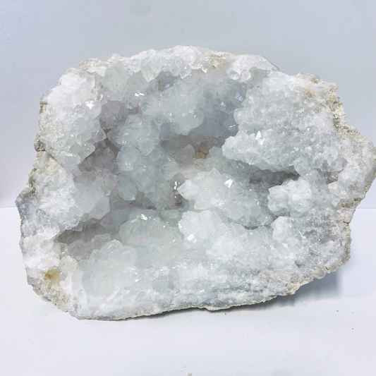 Natural Moroccan Quartz Geode Halves