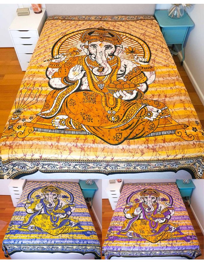 Tapestry - Ganesh Bedspread/Wall Hanging