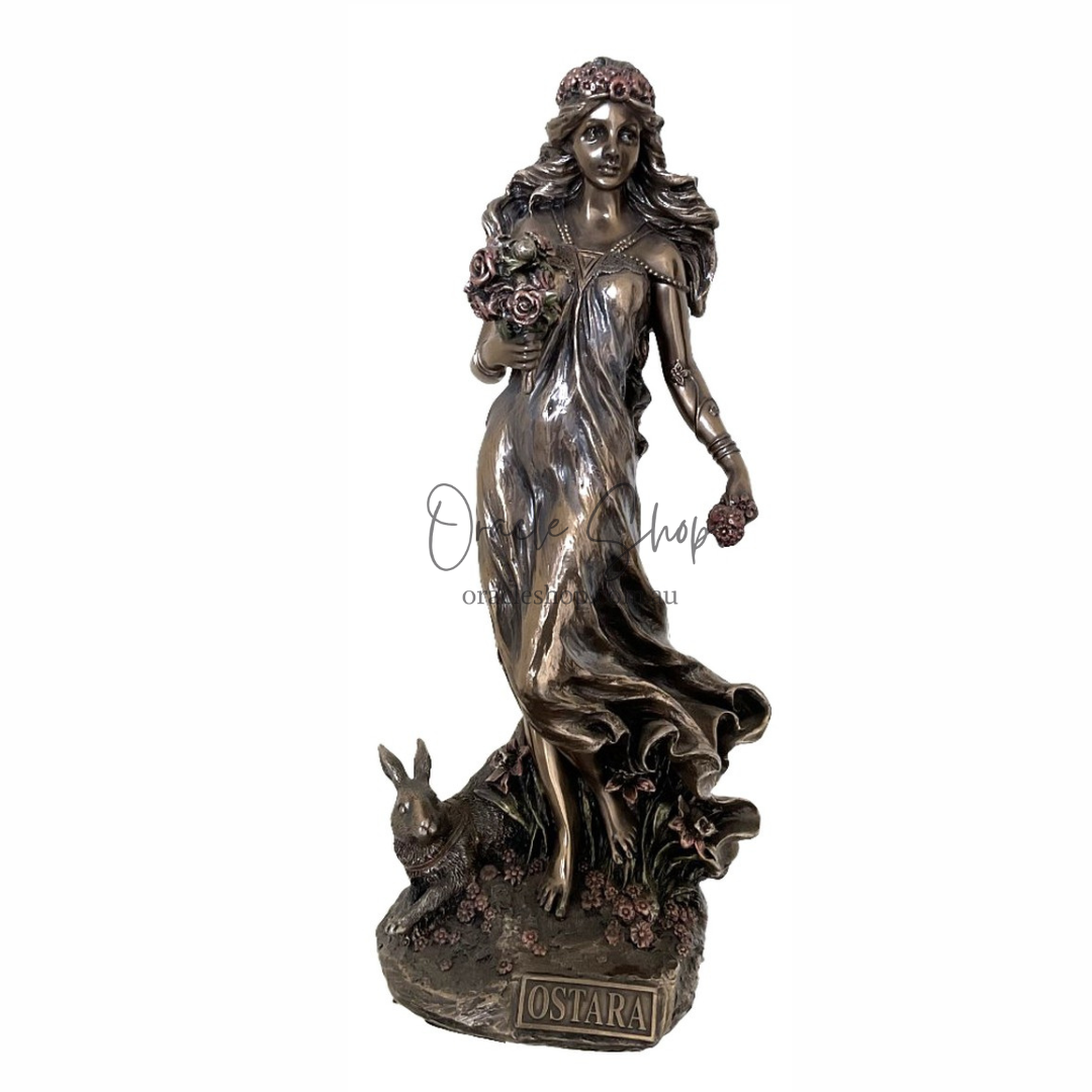 Ostara Bronze Statue - Goddess of Spring /Victory