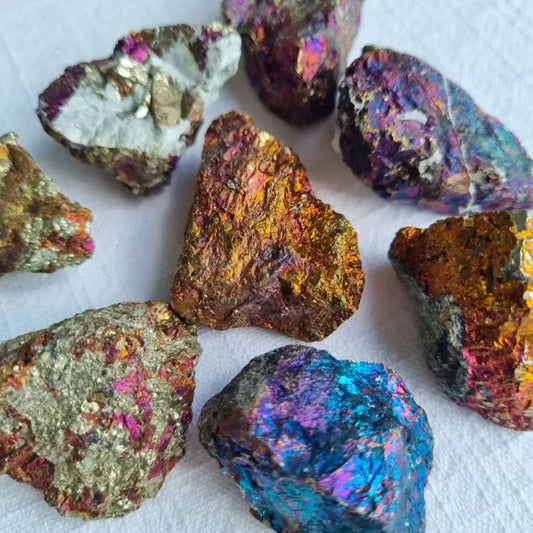 Peacock Ore Rough Crystal ~ Happiness & Removes Blocks rough crystal