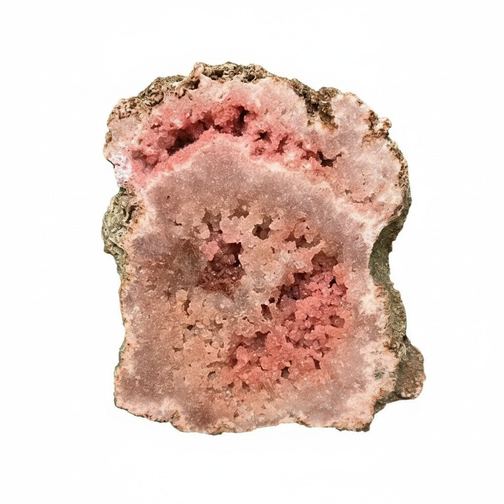 Pink Amethyst Slice on Stand
