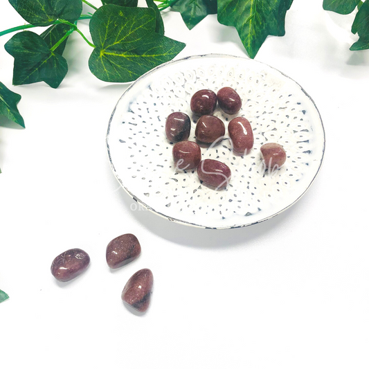 Pink Muscovite tumbled crystal ~ Self Love Stone & Supports Trust in Intuition