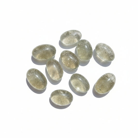 Prasiolite Tumbled Crystals ~ Supports Healing & Courage to Follow Your Dreams