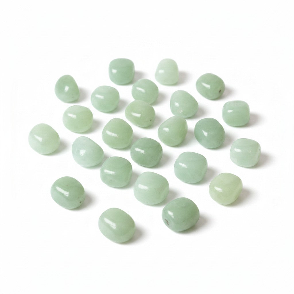 New Jade Crystal Tumble ~ Wealth & Luck